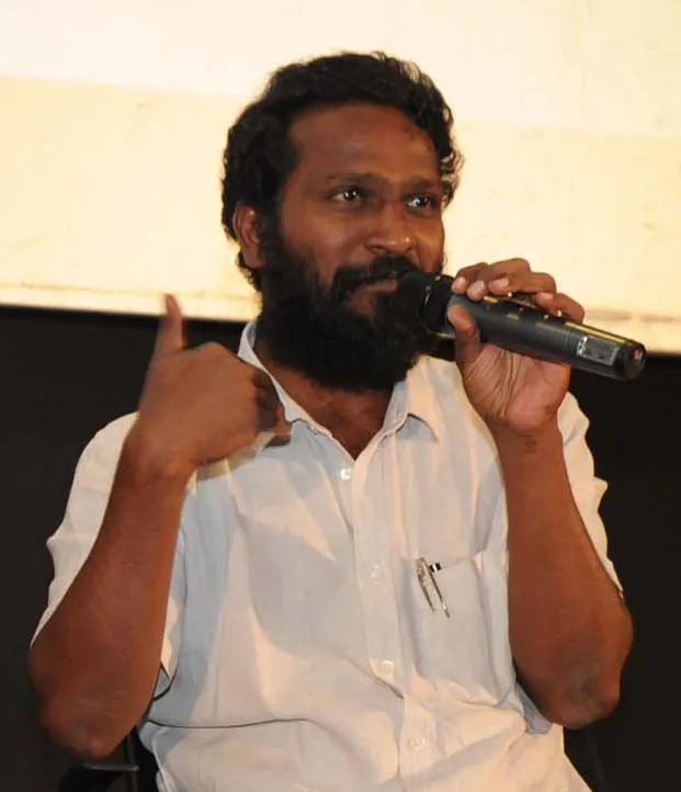 Portrait of film director Vetrimaaran, August 2016
